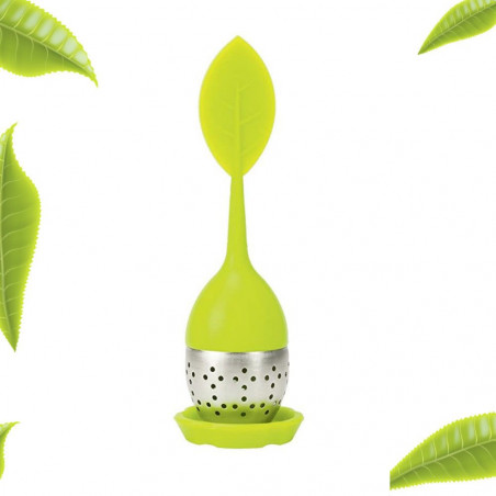 Boule à  thé de couleur vert Nutri-shop
