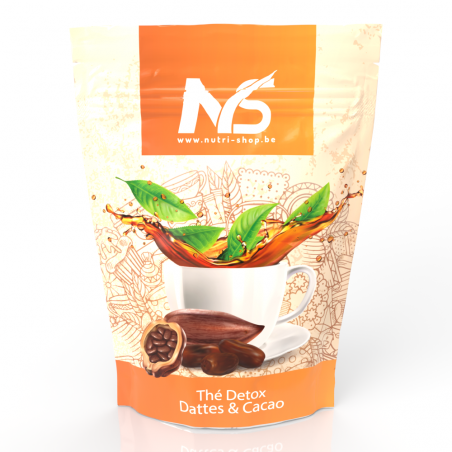 Thé Détox Nutri-shop Dattes Cacao sachet de 100 gr