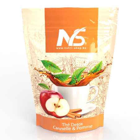 Thé Detox Nutri-Shop Cannelle-Pomme sachet 100 gr