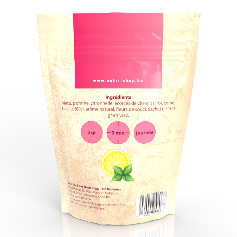 Thé Vert Sencha en vrac - sachet de 100gr