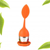 Boule à  thé de couleur orange Nutri-shop