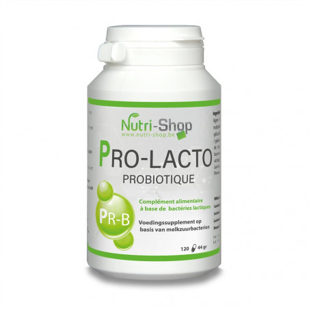 Pro-Lacto Probiotique 5 souches 120 gélules