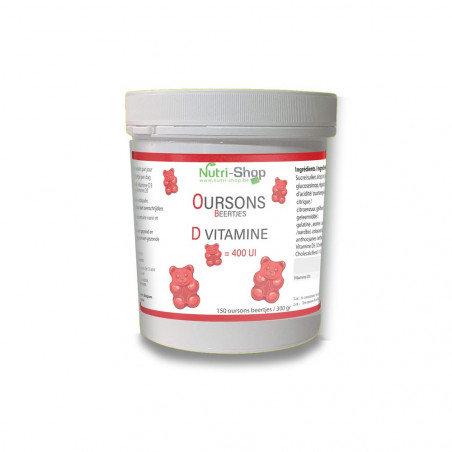 Ourson D-vitamine 400 ui