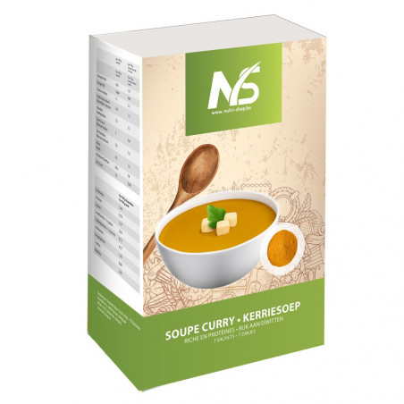 Soupes protéinées curry 7 sachets