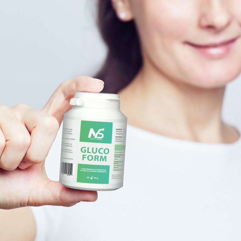 Gluco-Form à base de  chrome choline guarana et thé vert
