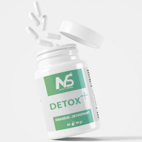 Détox + 60 gélules 100 % naturel "détoxifier et drainer"