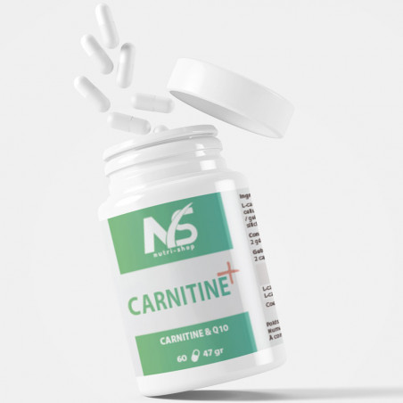 Carnitine +  60 gélules carnitine et coenzyme Q10