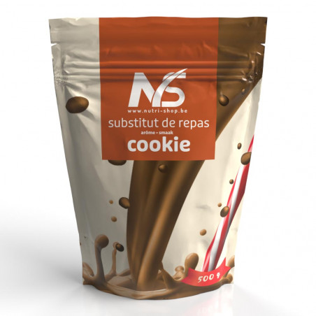 Shake cookie Protéiné Substitut Repas sachet  500 gr