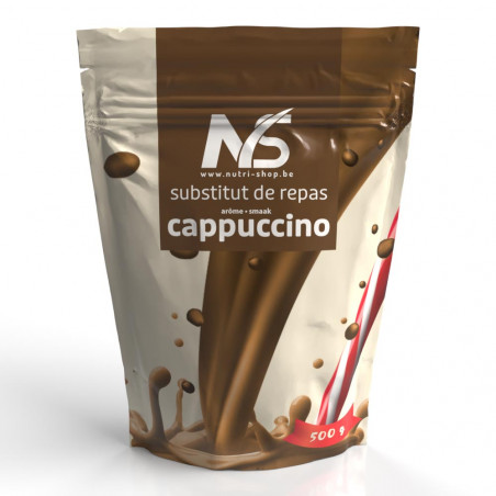 Shake Cappuccino Protéiné Substitut Repas sachet de 500 gr