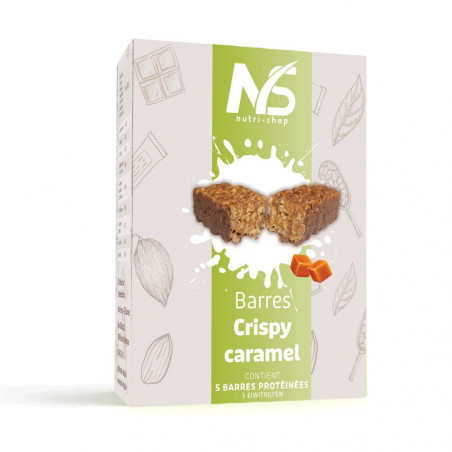 Barres crispy caramel