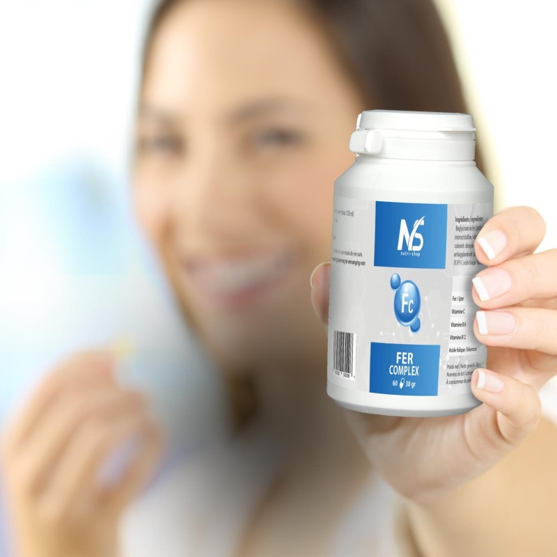 Fer-complex vit C B6 B12 Nutir-Shop