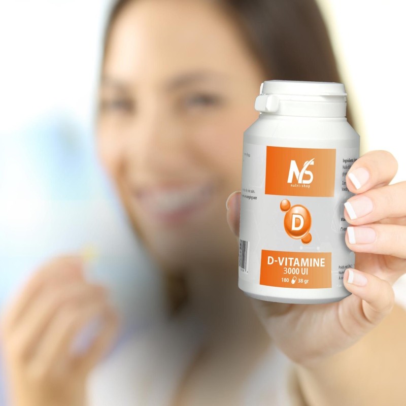 Vitamine D 3000 UI Nutri-shop