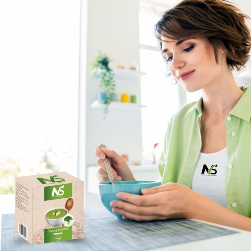 Soupes protéinées brocoli 7 sachets