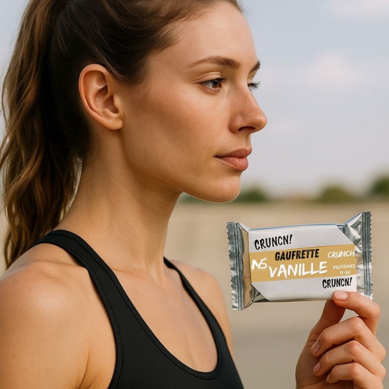 Barres protéinées Gaufrettes vanille