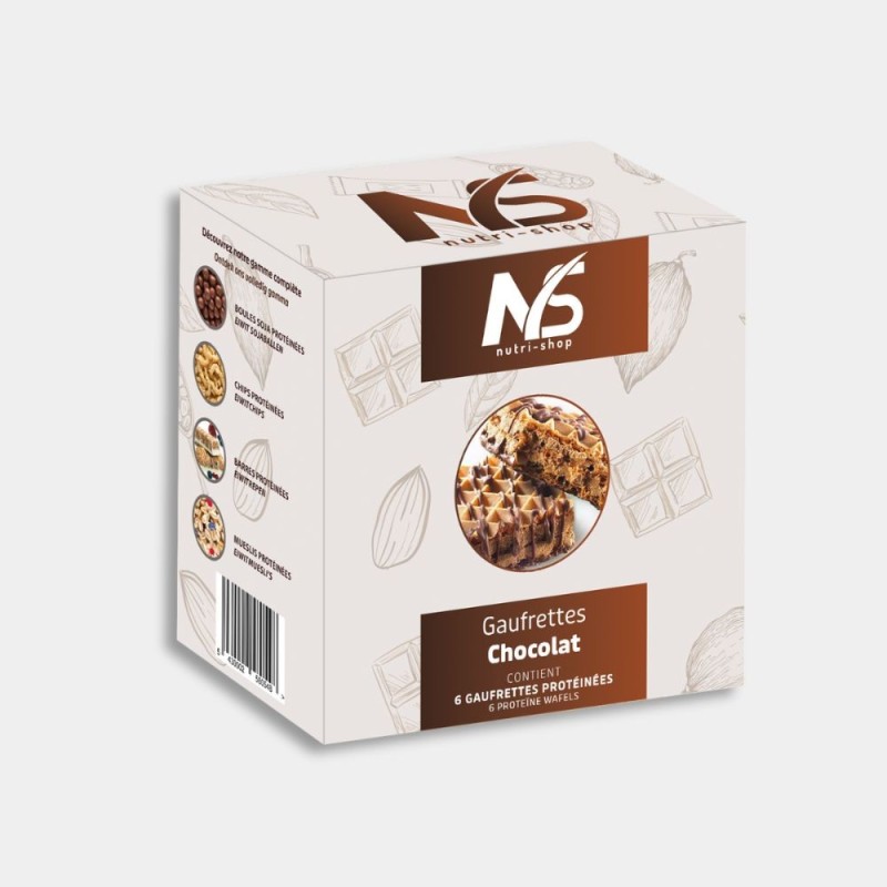 Barres protéinées Gaufrettes chocolat