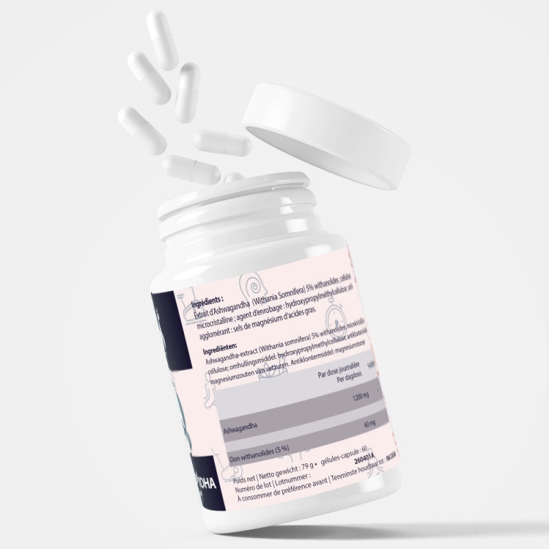 ASHWAGANDHA MAX (withanolides 5 % )